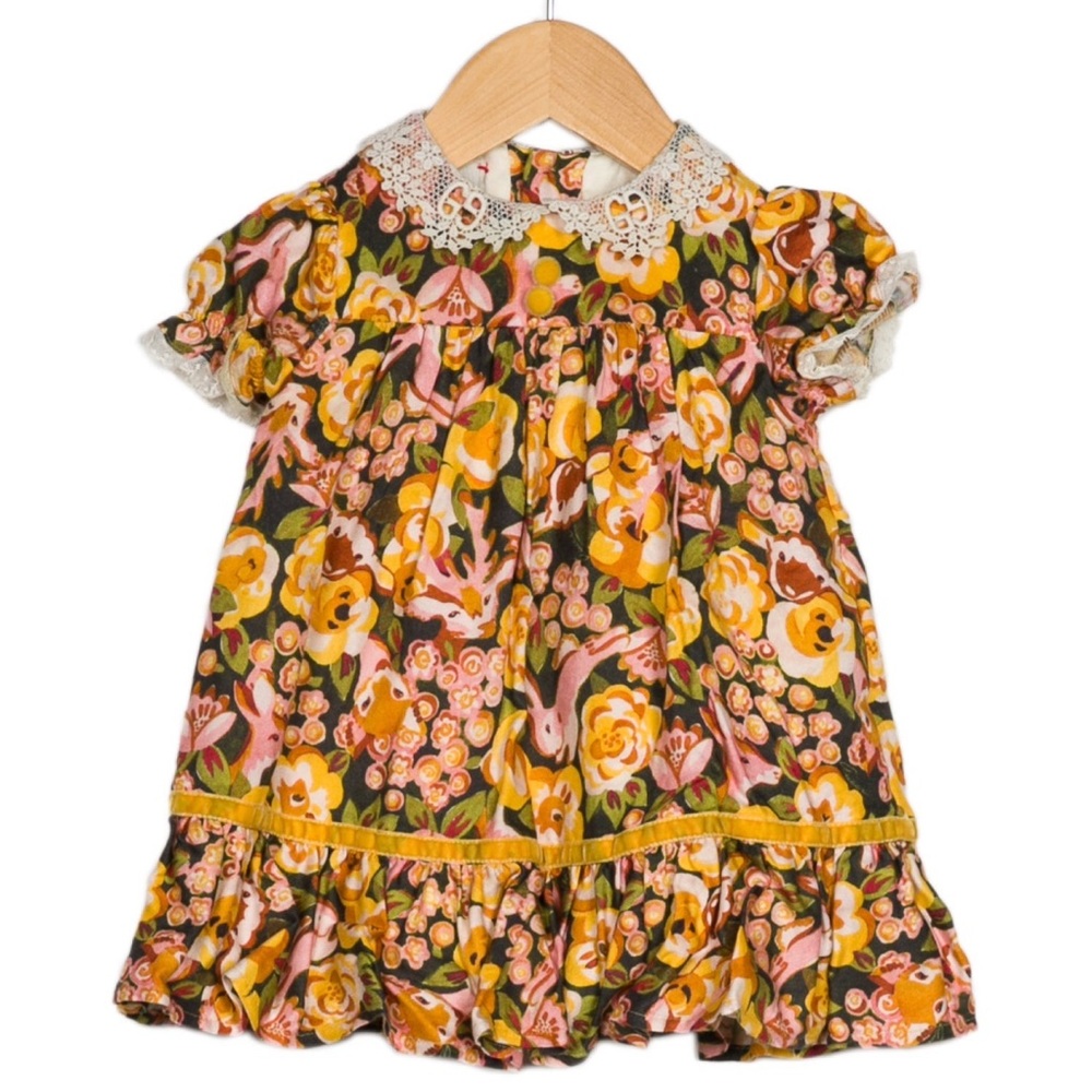 Gucci Rose and Rabbit girls dress